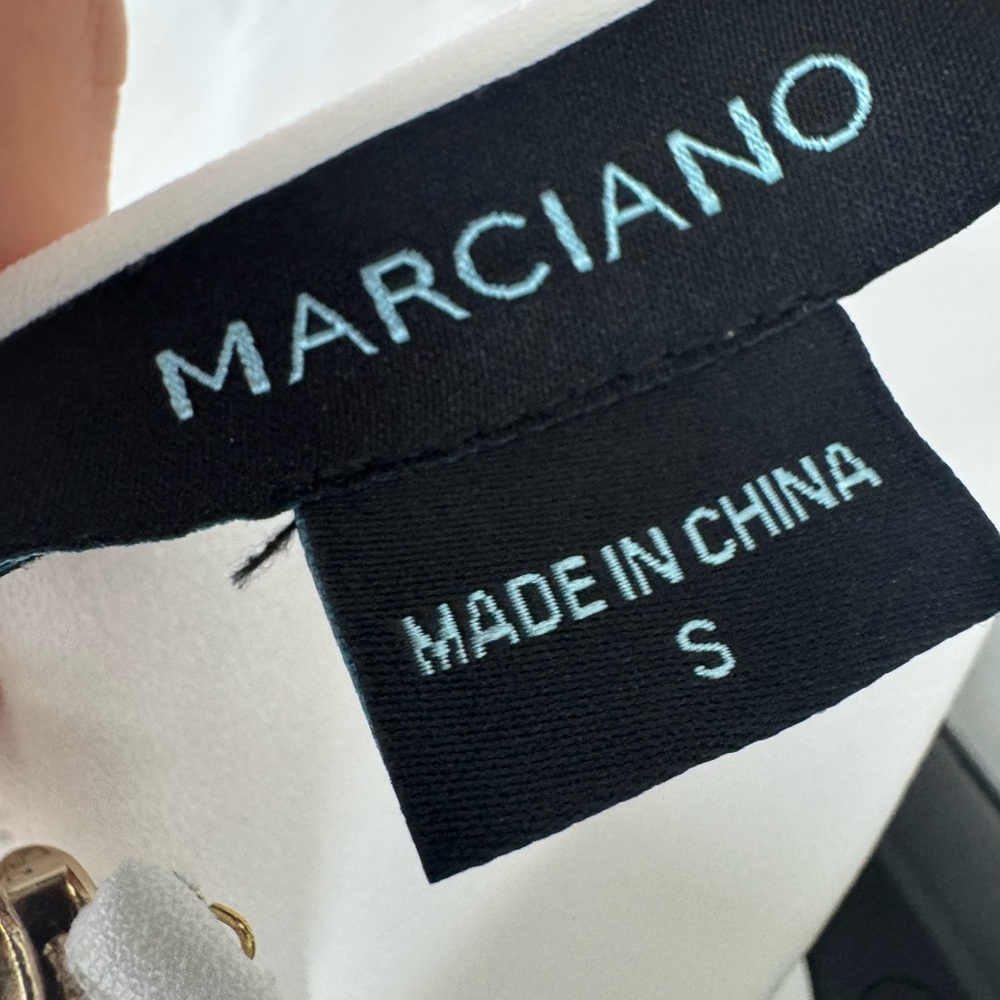 MARCIANO White Lady Alice Fringe Top - Picture 6 of 12